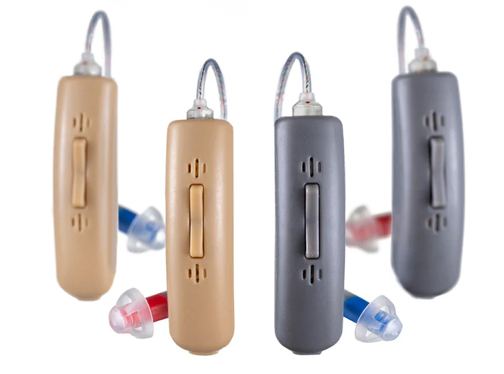 Sontro OTC Hearing Aids - Beige and Grey